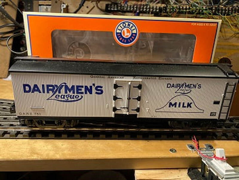 Lionel Dairymens League Milk Refrigerator BoxCar 780