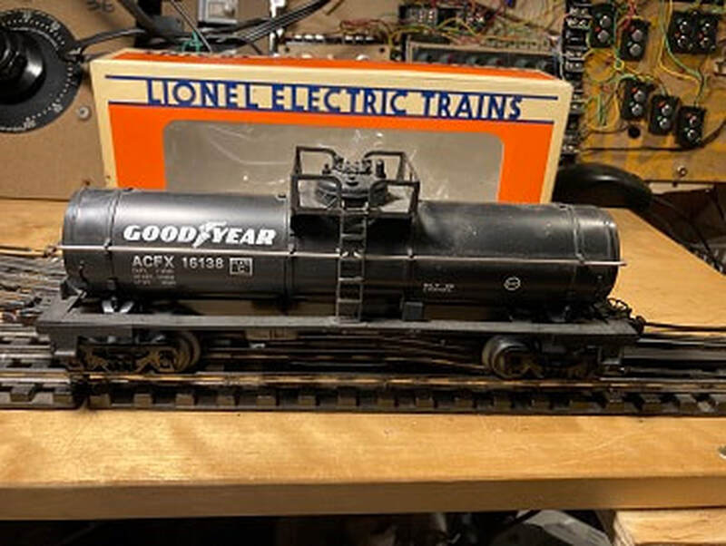 Lionel GoodYear ACFX 16138 Tank Car RPN