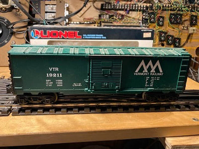 Lionel Vermont Railway BoxCar 19211 RPN