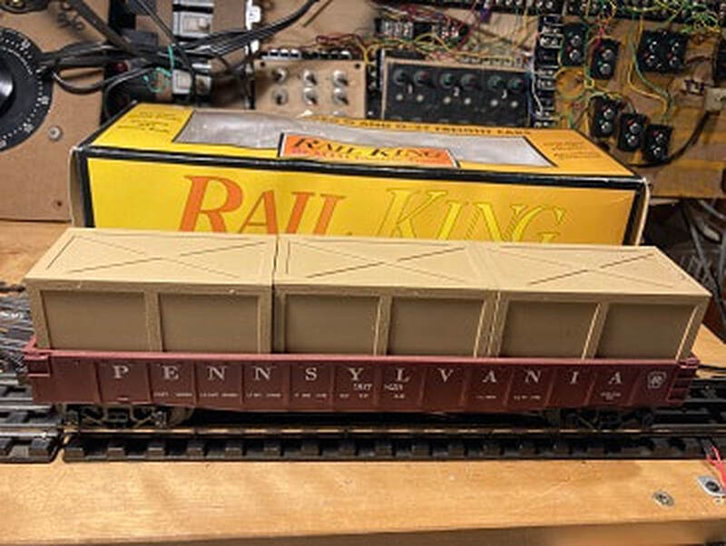 MTH Rail King Pennsylvania Gondola Crate Load 367829