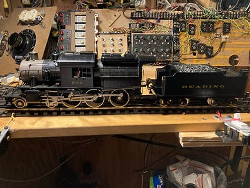 Steam Engine Williams Reading 592 CamelBack