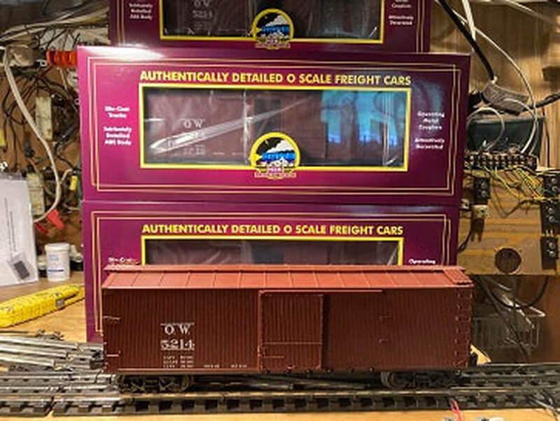 MTH O&amp;W Boxcars 5214 5