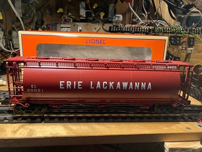 Lionel Erie Lackawanna Tank Car 20021
