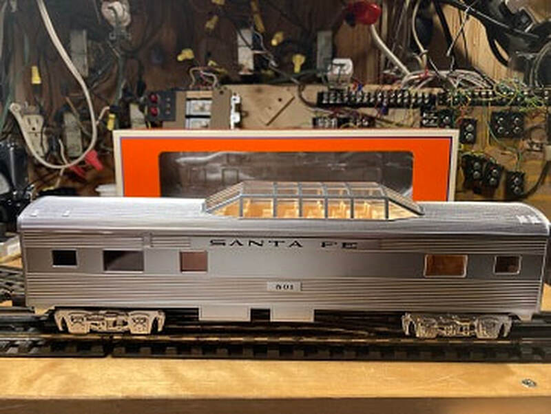 Lionel Santa Fe Observation Car 501