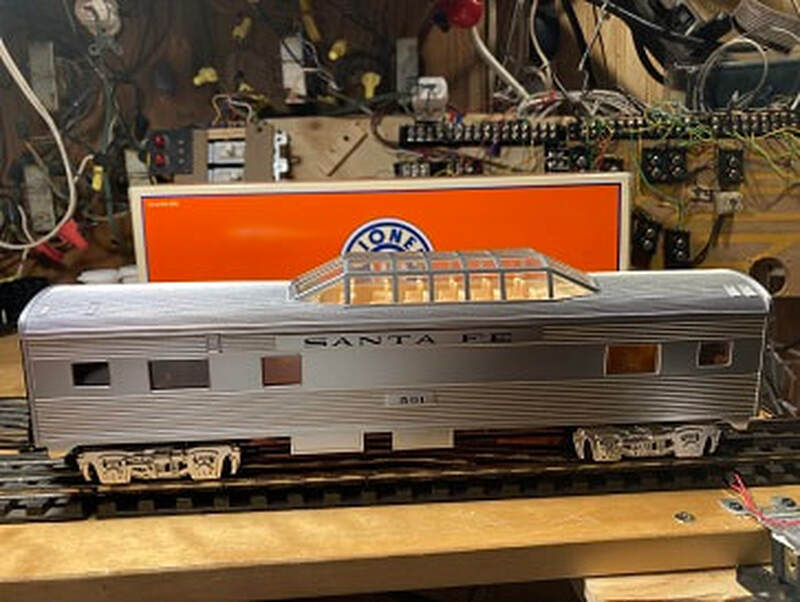 Lionel Santa Fe Observation Car 501 II