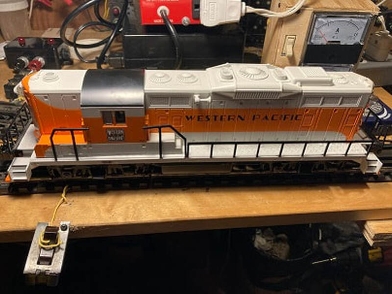 Diesel Lionel Western Pacific Lion Chief w/ Remote