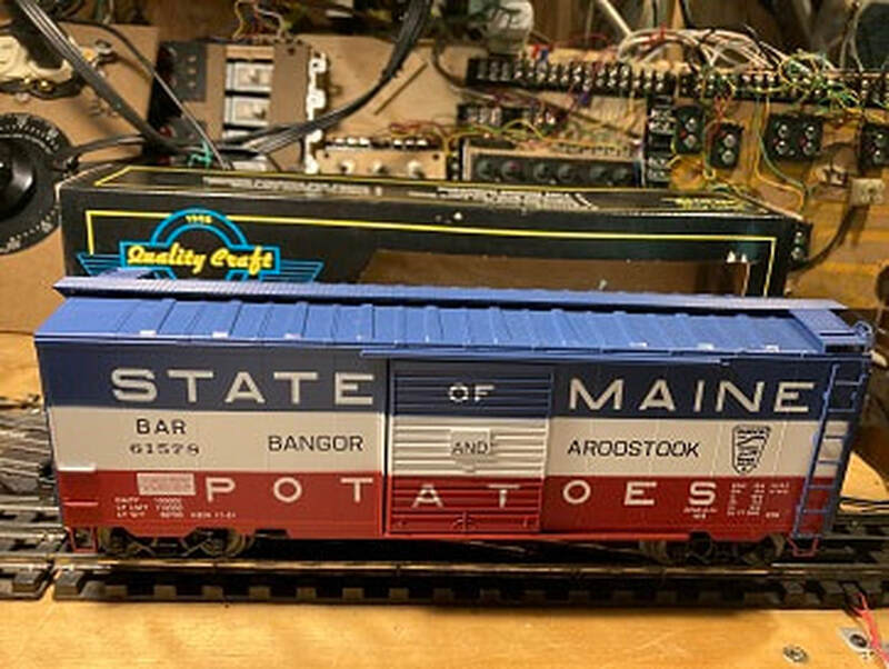 Weaver Quality Craft State of Maine PS1 40' 61578 Box Car RPN